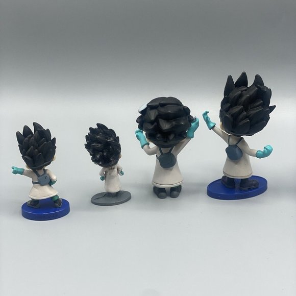 PJ Masks Villain Lot Of 8 Night Ninja Ninjalinos Kevin And Romeo Figures Toppers - Picture 3 of 6